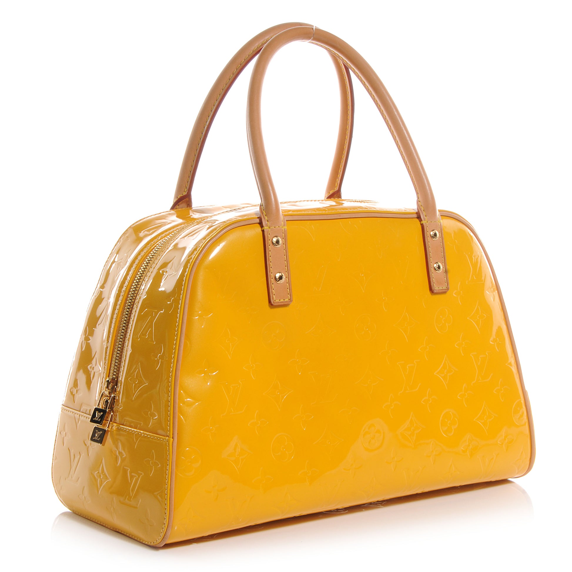 Louis Vuitton Vernis Tompkins Square Mango 3 of 7
