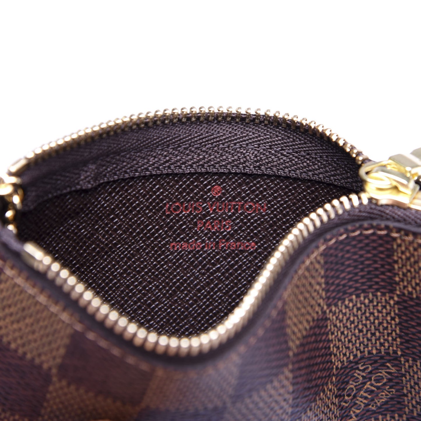Damier Ebene Key Pouch
