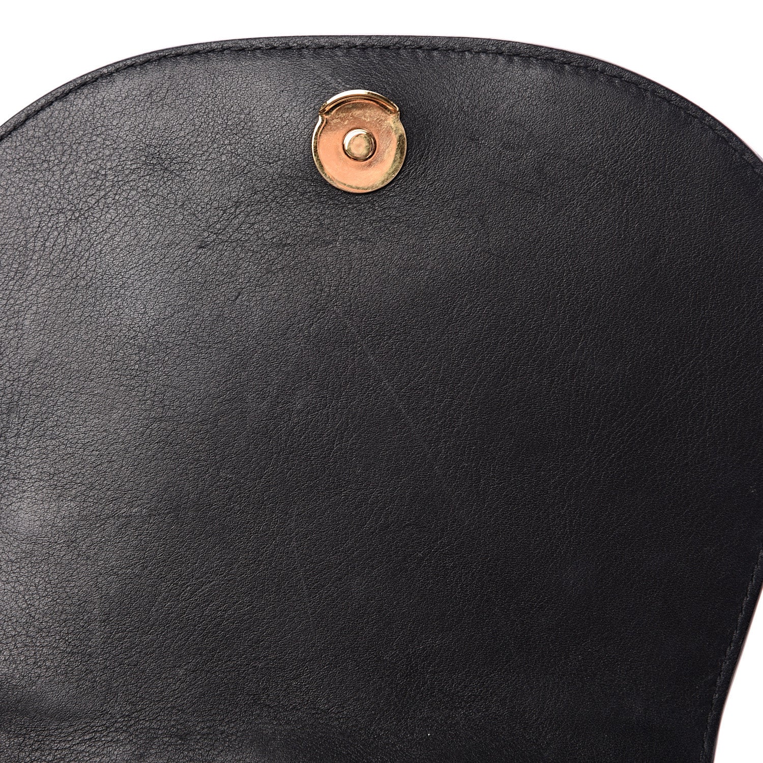 Chloe Calfskin Suede Quilted Small Nile Bracelet Bag Black 7 of 11