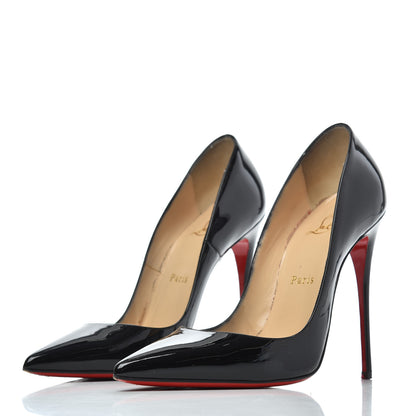 Christian Louboutin Patent So Kate 120 Pumps 37.5 Black 3 of 24