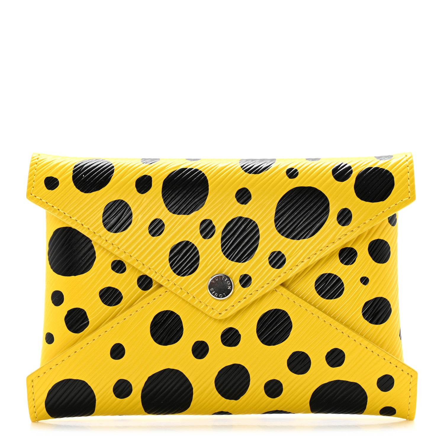 Louis Vuitton LV X YK Epi Medium Kirigami Pochette Yellow Black 1 of 6