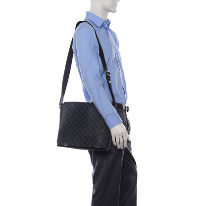Louis Vuitton Damier Graphite District MM 2 of 10