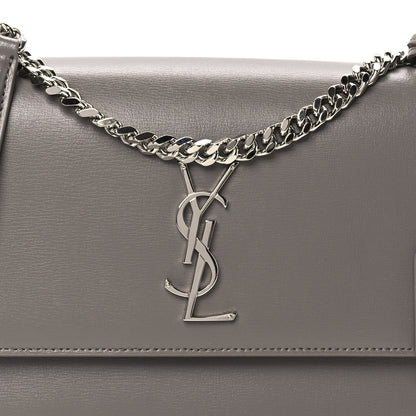 Saint Laurent Calfskin Medium Monogram Sunset Fog 10 of 12