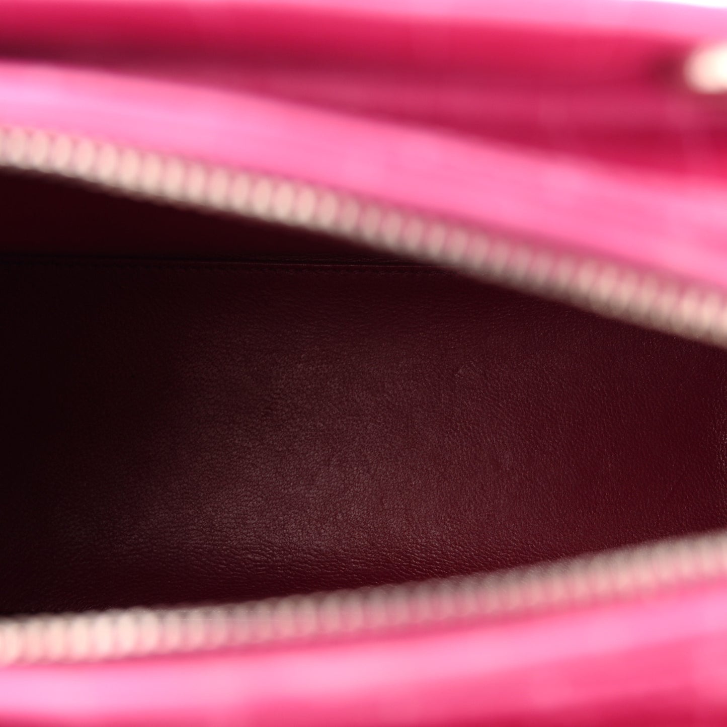 Alligator Medium Lady Dior Pink