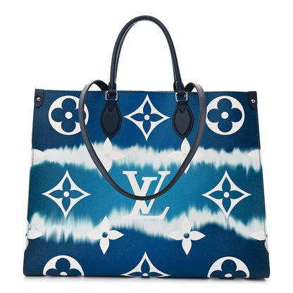 Louis Vuitton Monogram Escale Onthego GM Blue 1 of 13