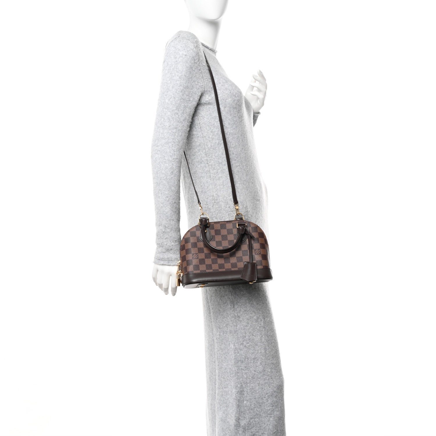 Louis Vuitton Damier Ebene Alma BB 2 of 10