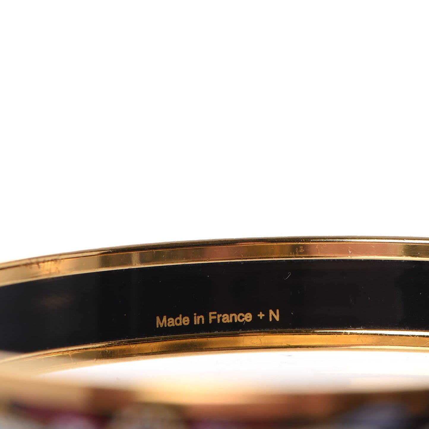 Enamel Printed Narrow Dreamcatchers Bracelet 70 Black