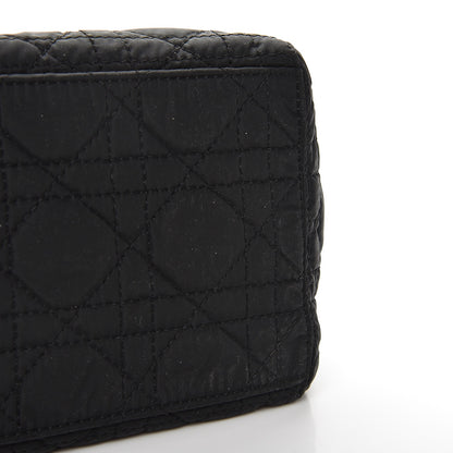 Christian Dior Nylon Cannage Medium Lady Dior Black 10 of 10