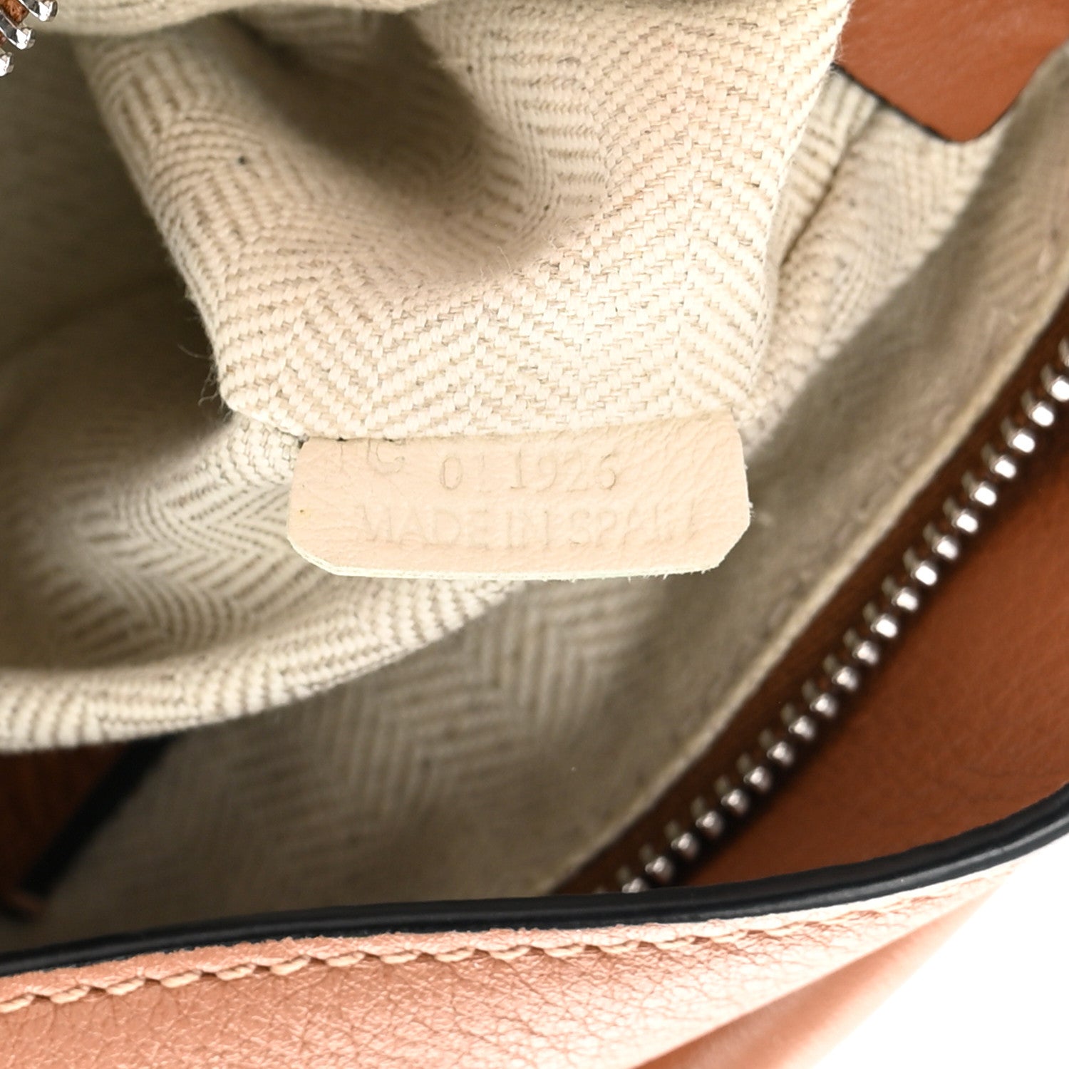 Loewe Calfskin Mini Puzzle Bag Tan 7 of 15