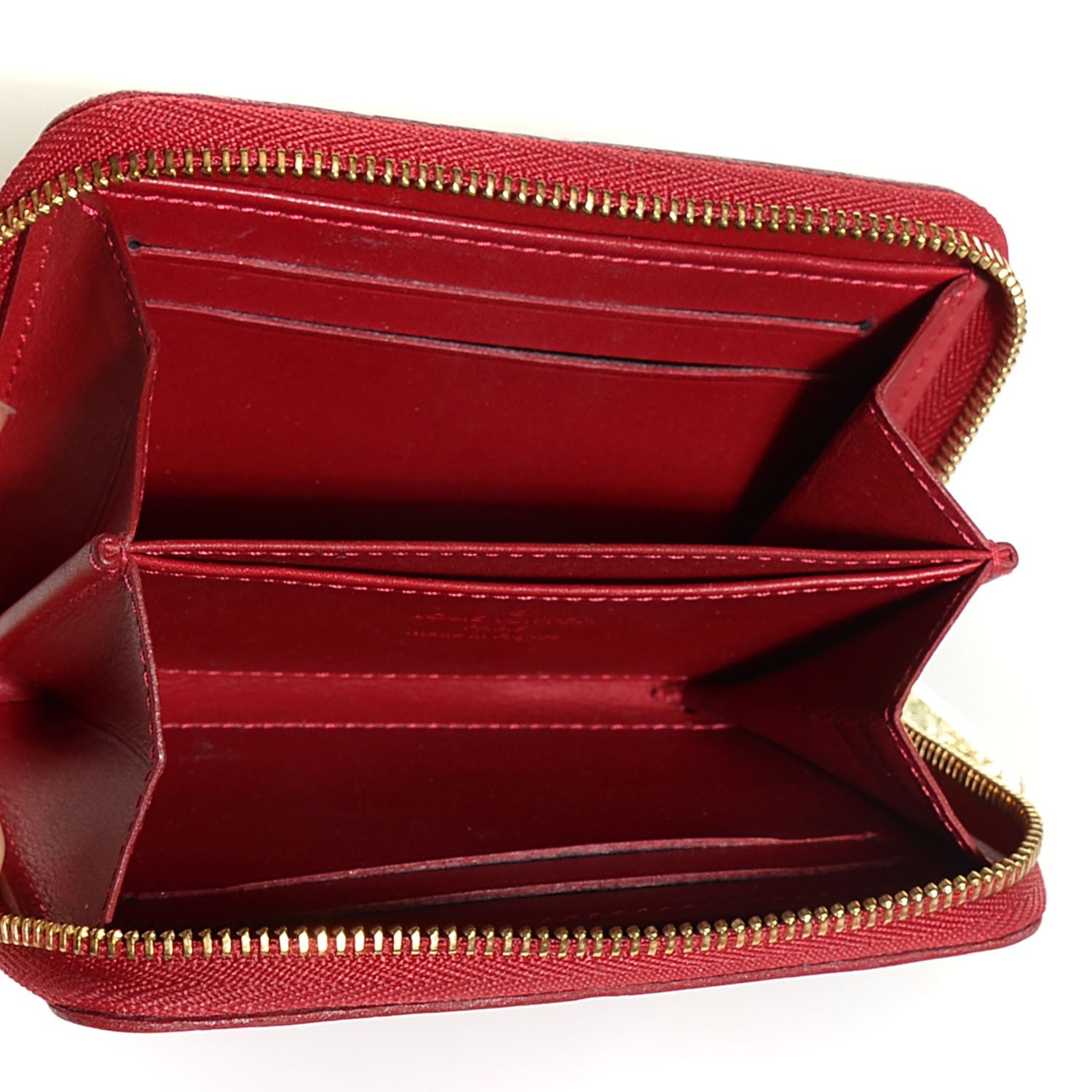 Louis Vuitton Vernis Zippy Coin Purse Pomme D'Amour 5 of 7