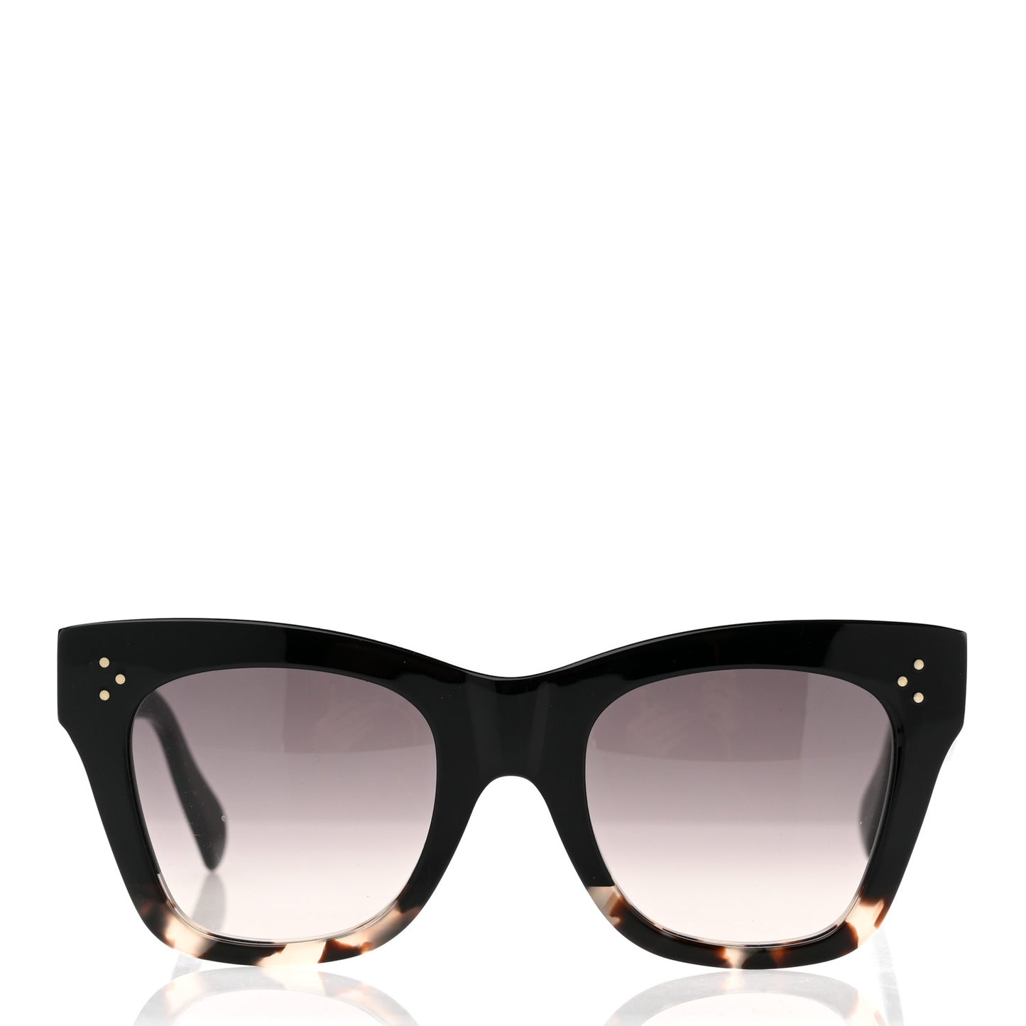 Acetate Cat Eye Sunglasses CL40004I Havana Black