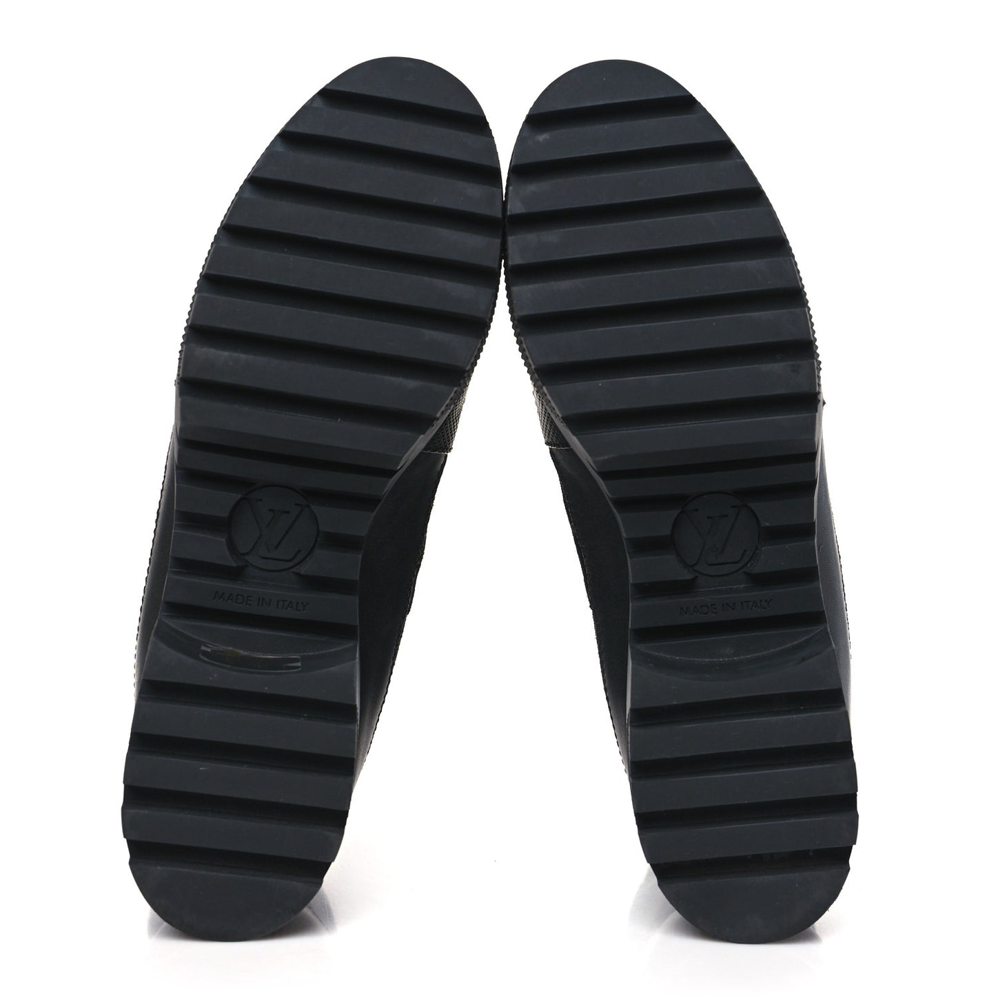 Suede Calfskin Jacquard Since 1854 Laureate Platform Desert Boots 40 Black