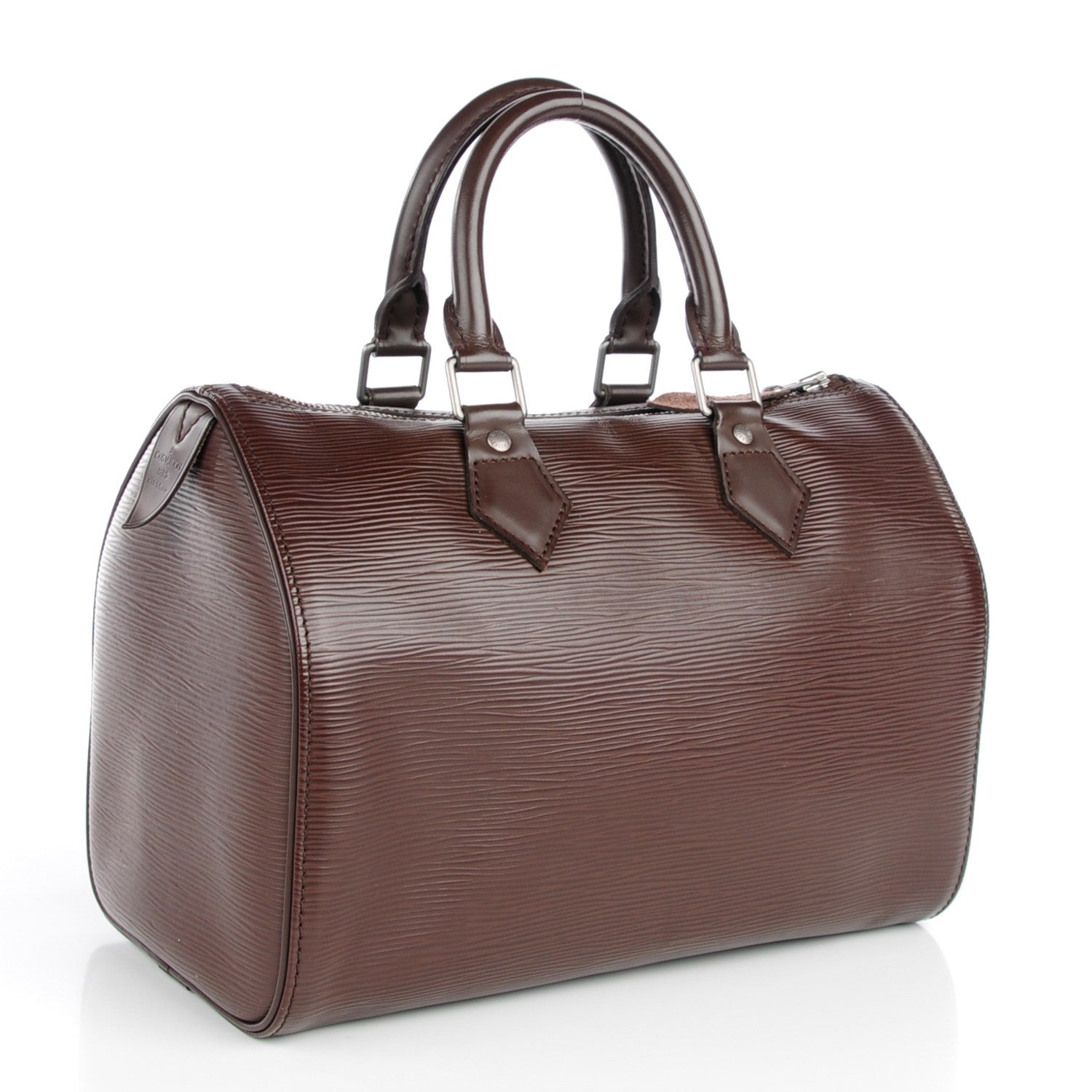 Louis Vuitton Epi Speedy 25 Moka 3 of 8