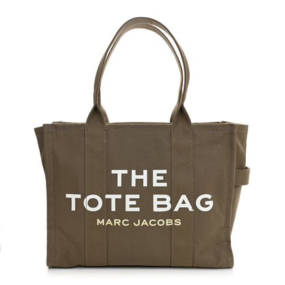 Marc Jacobs Canvas Large Summer Tote Bag Slate Green 1 of 12
