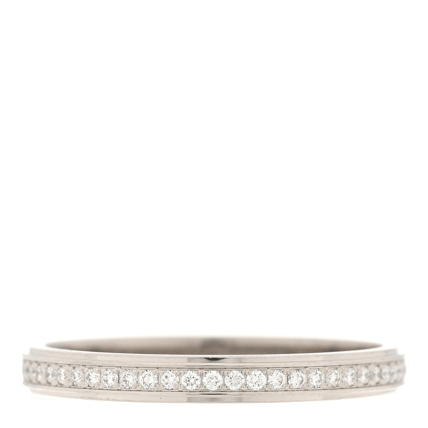 Platinum Diamond 2.3mm D'Amour Wedding Band Ring 51 5.75
