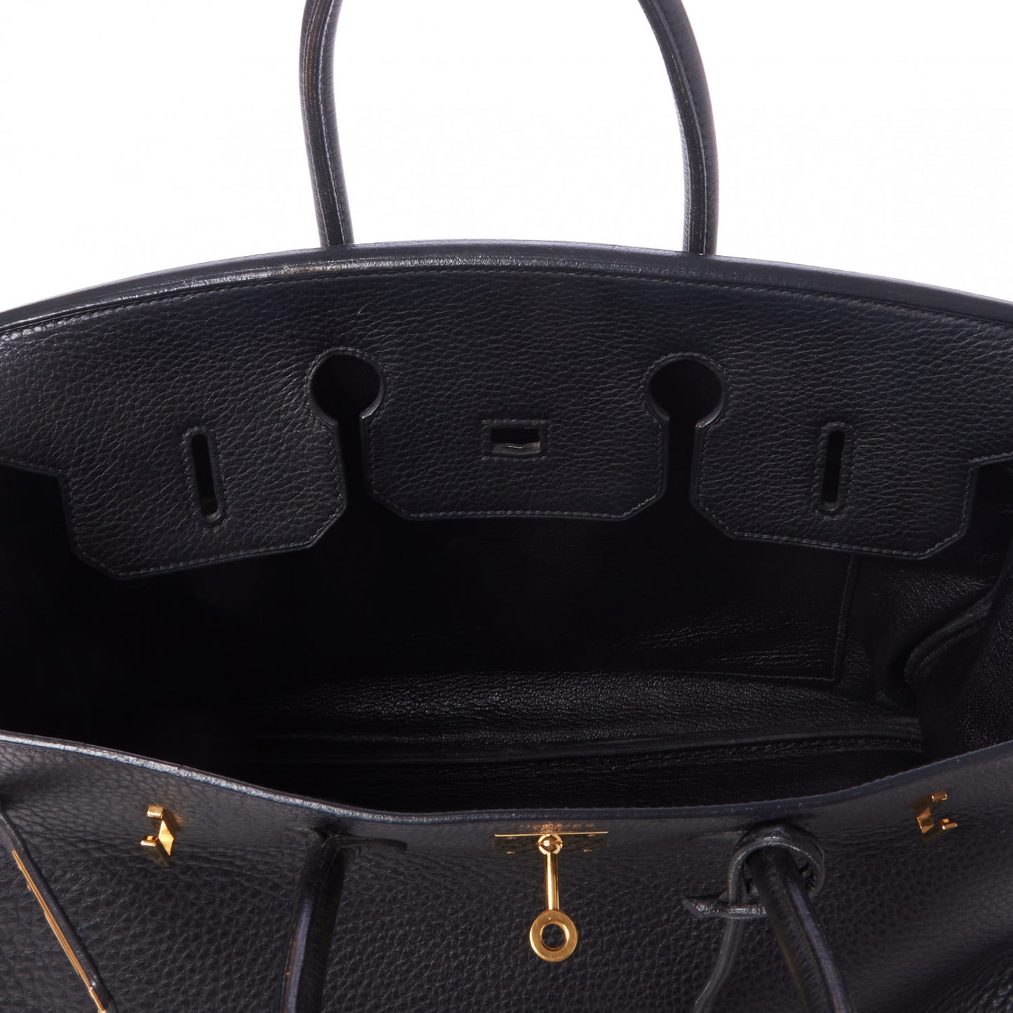 Taurillon Clemence Birkin 35 Black