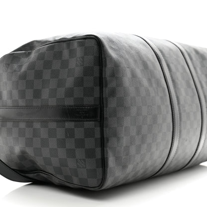 Louis Vuitton Damier Graphite Keepall Bandouliere 55 8 of 17
