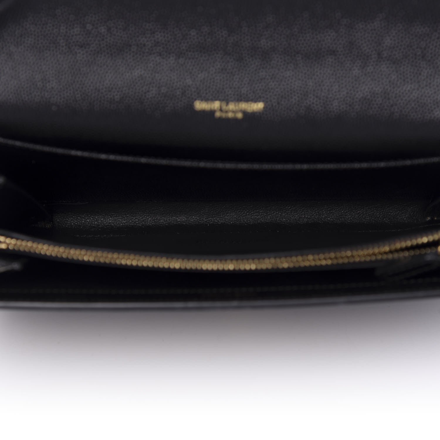 Saint Laurent Grain De Poudre Mini Uptown Crossbody Bag Black 5 of 13