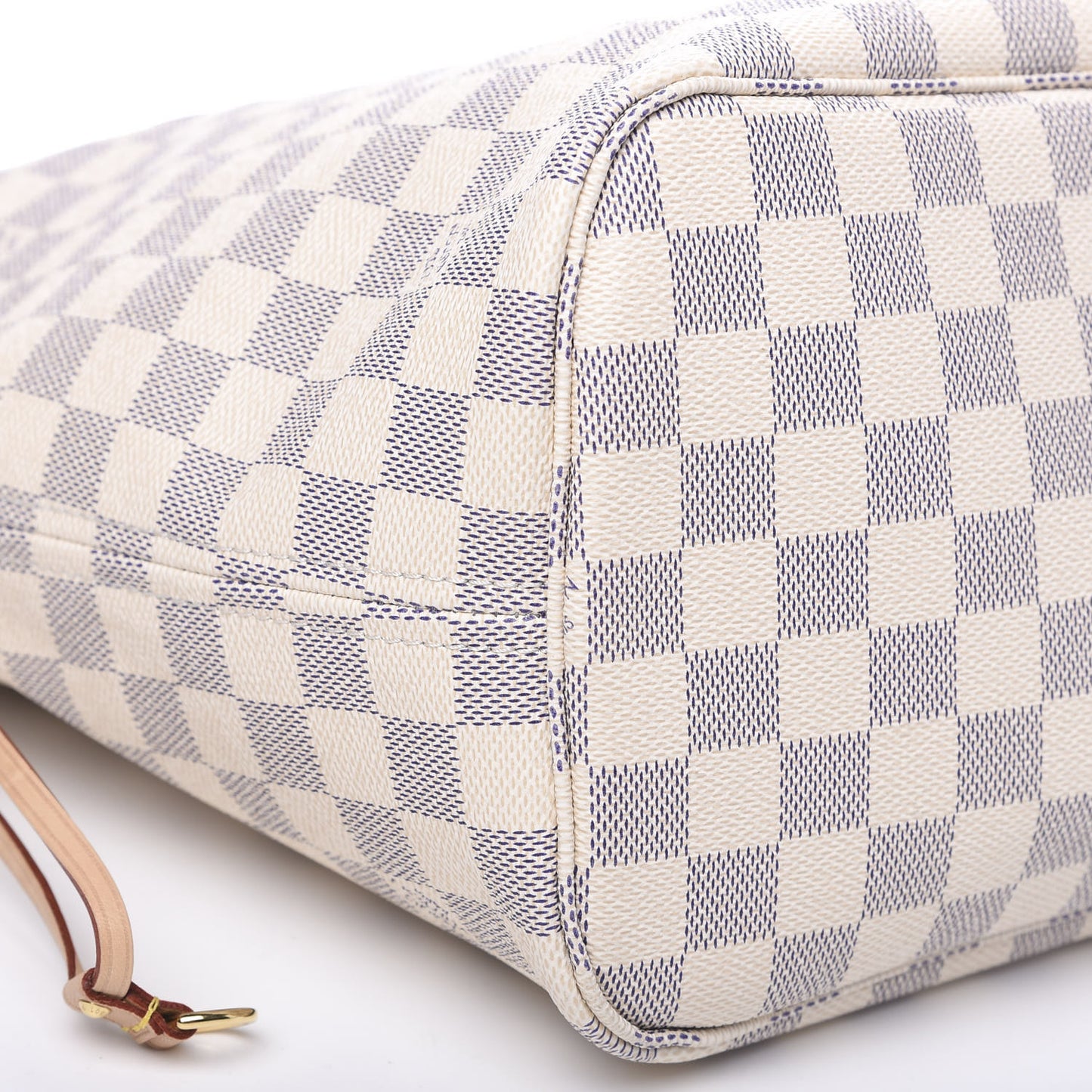 Damier Azur Neo Neverfull MM Rose Ballerine