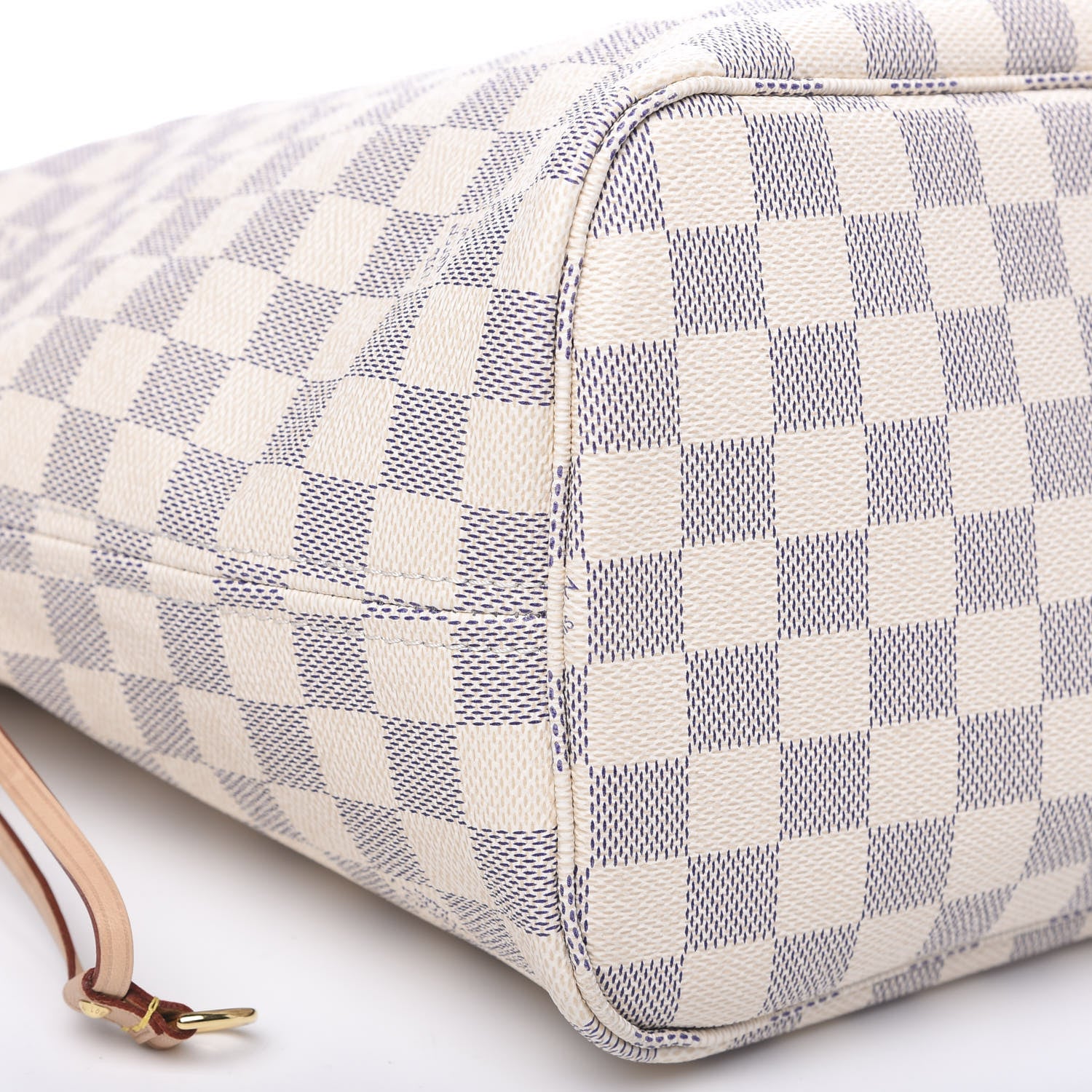 Louis Vuitton Damier Azur Neo Neverfull MM Rose Ballerine 8 of 10