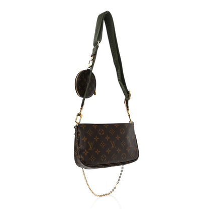 Louis Vuitton Monogram Multi Pochette Accessories Kaki 3 of 12