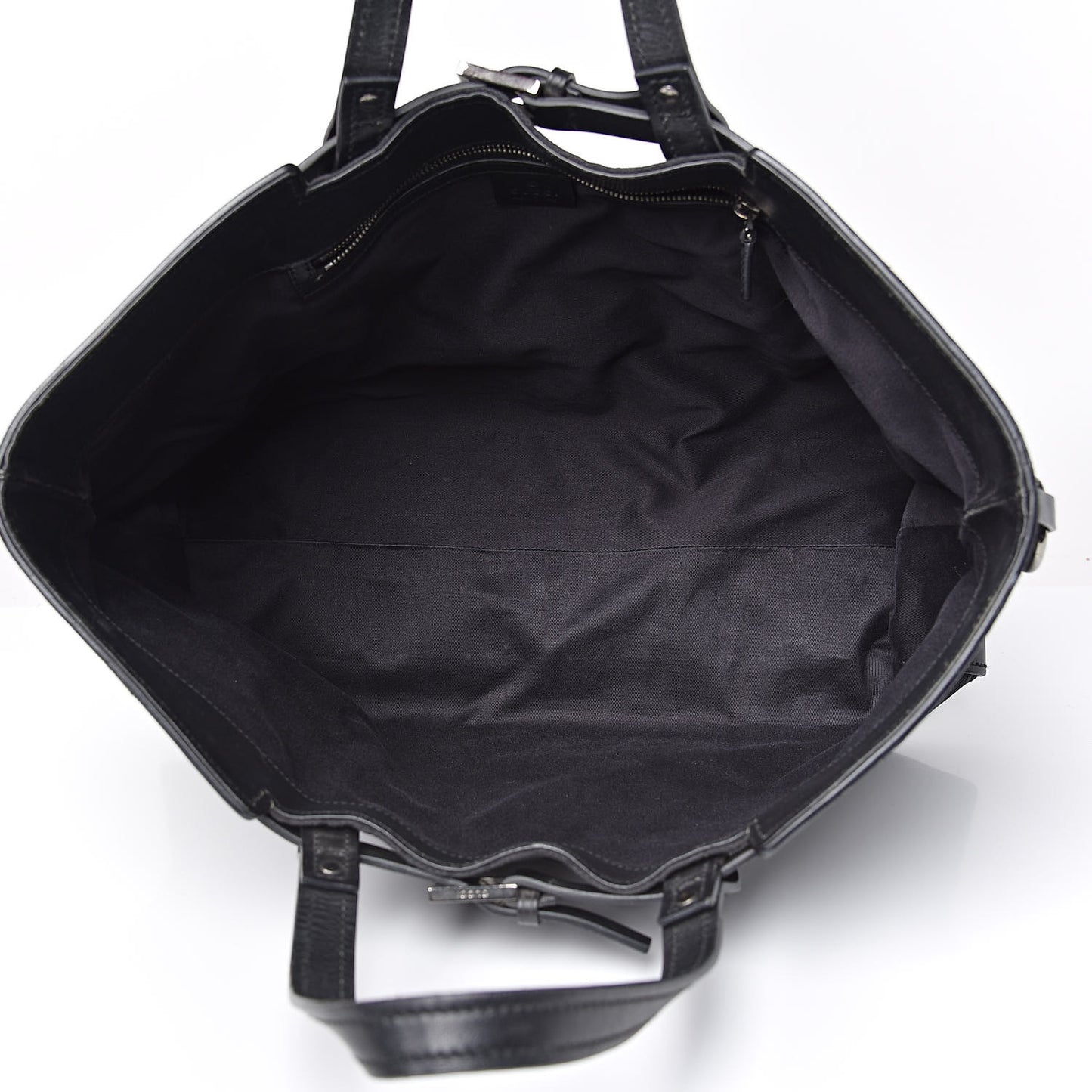 Monogram Large Tote Black