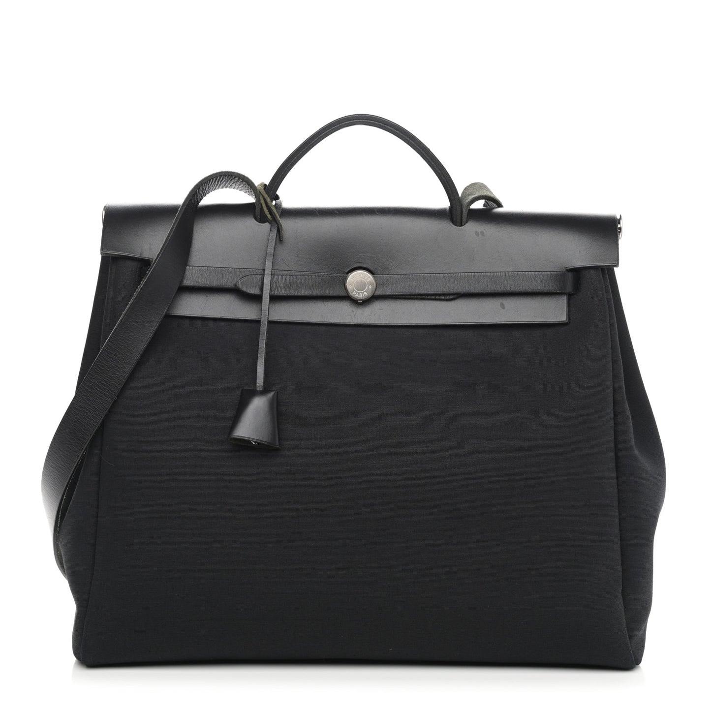 Toile Vache Calfskin Herbag 39 MM Black