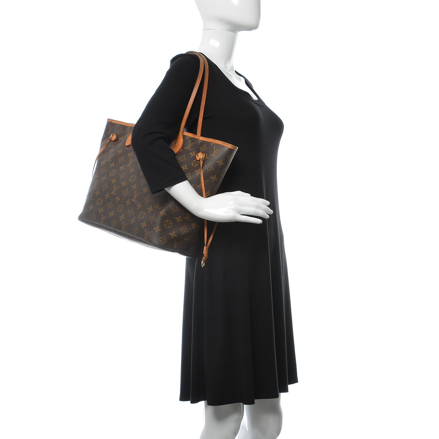 Louis Vuitton Monogram Neverfull MM 2 of 16