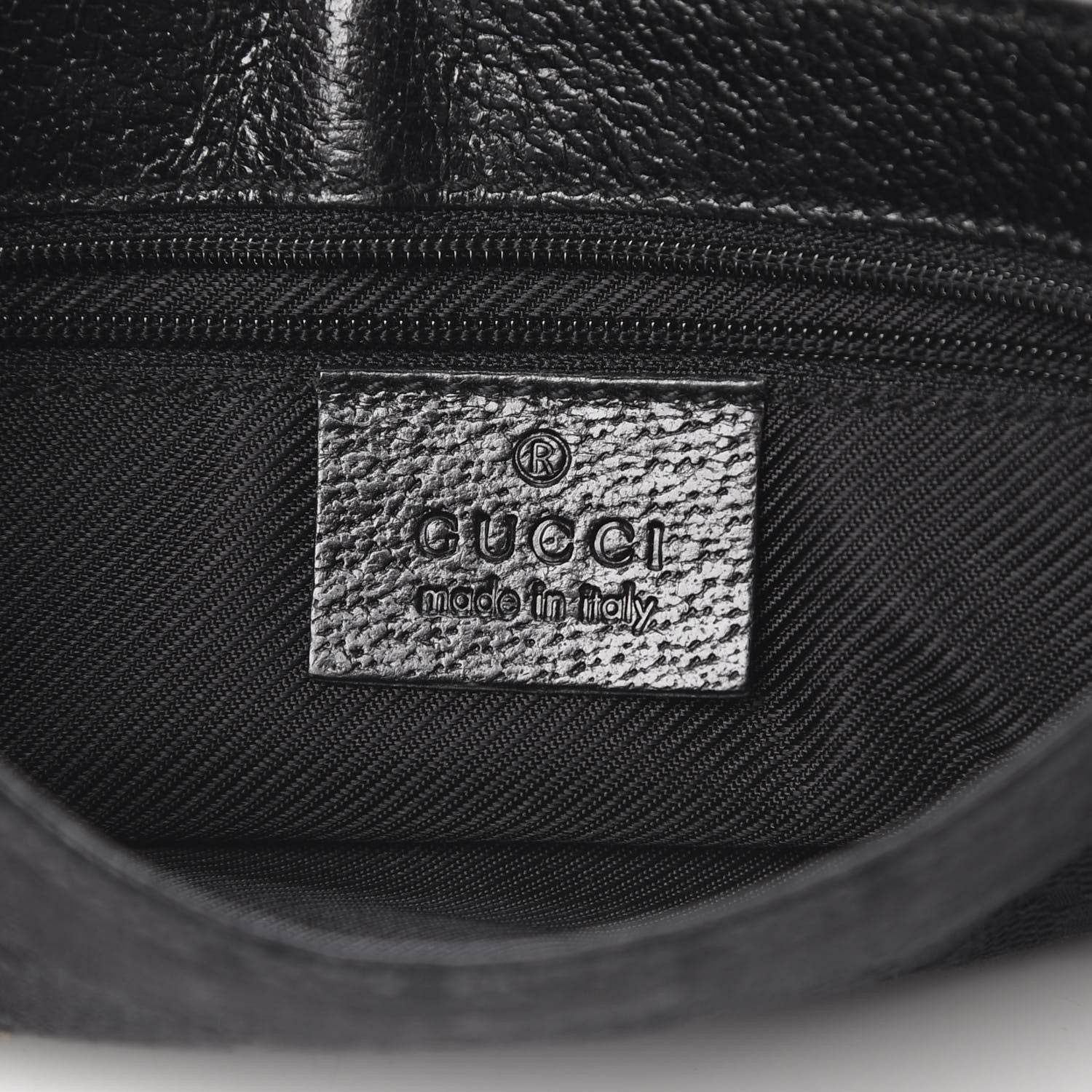 Gucci GG Monogram Web Flight Belt Bag Black 6 of 11