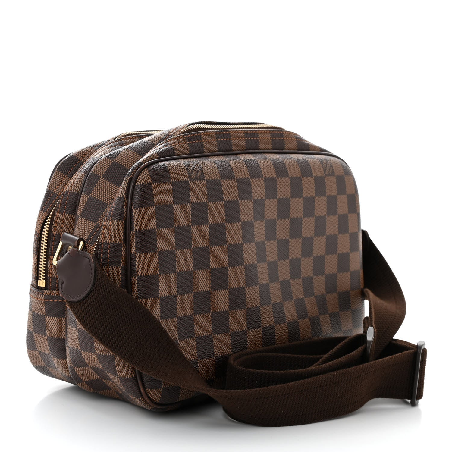 Louis Vuitton Damier Ebene Reporter PM 3 of 14
