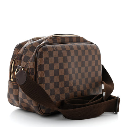 Louis Vuitton Damier Ebene Reporter PM 3 of 14