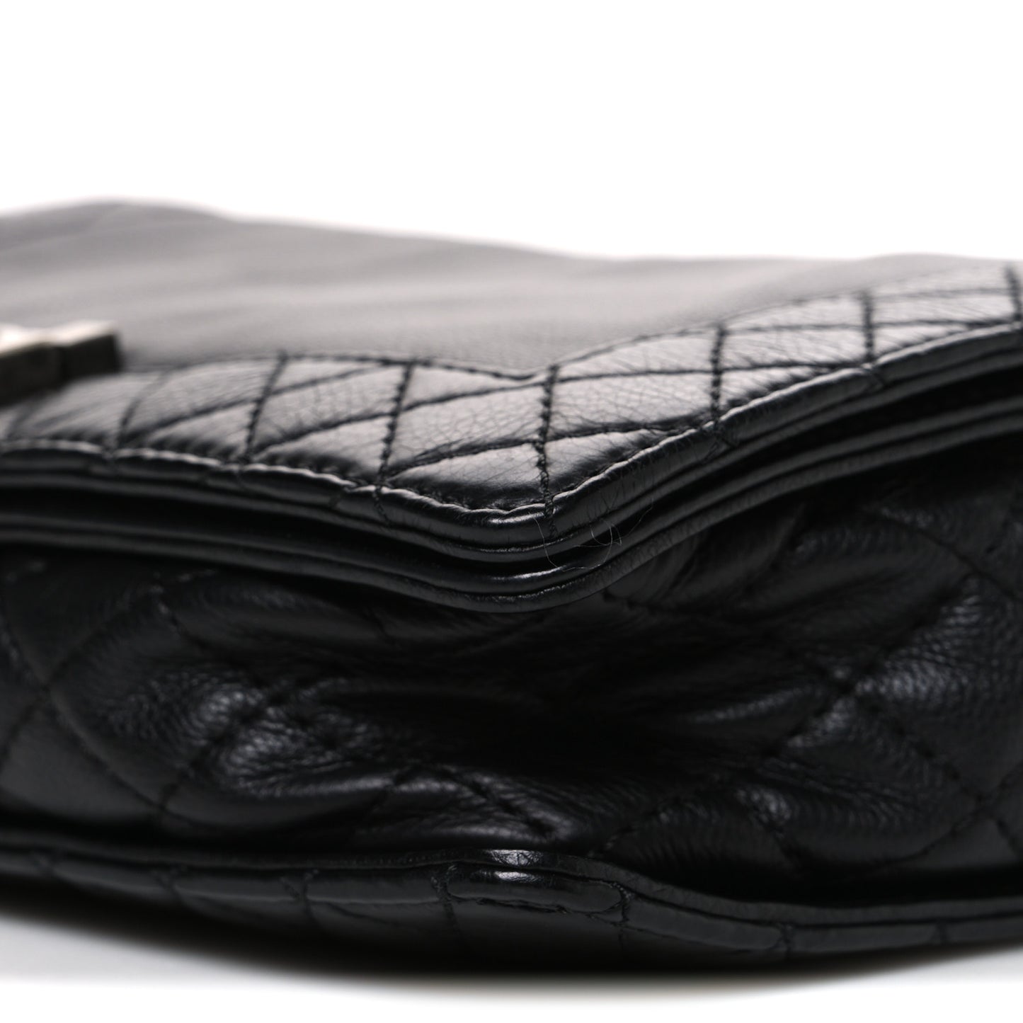 Calfskin New Medium Boy Reverso Flap Black
