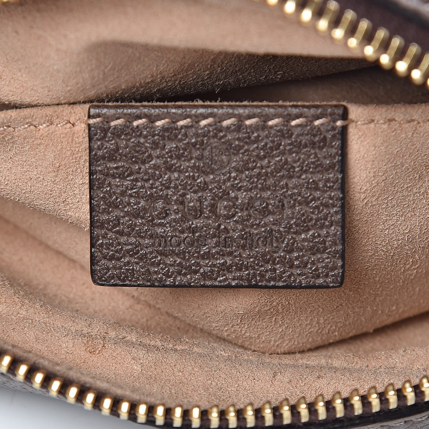 Gucci GG Supreme Monogram Web Mini Ophidia Shoulder Bag Brown 9 of 17