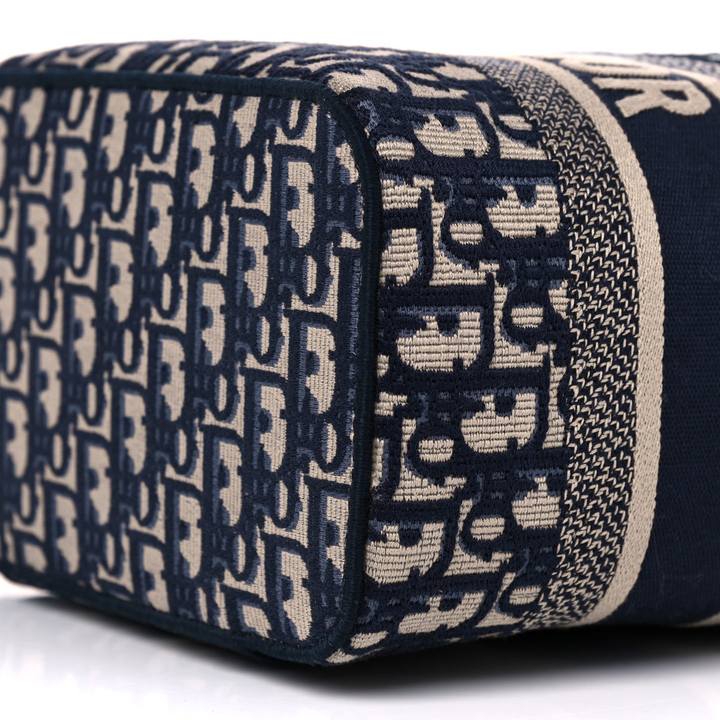 Oblique Diortravel Vanity Case Blue