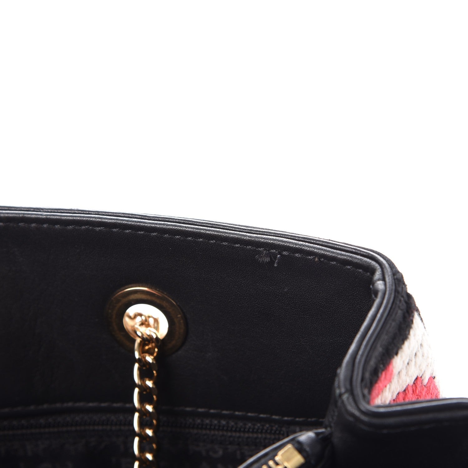 Chanel Needlepoint Precious Symbols Shoulder Bag Black 8 of 12