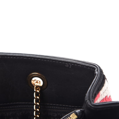 Chanel Needlepoint Precious Symbols Shoulder Bag Black 8 of 12