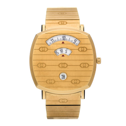 Gucci Stainless Steel 38mm Grip Quartz Watch Gold 1 of 5