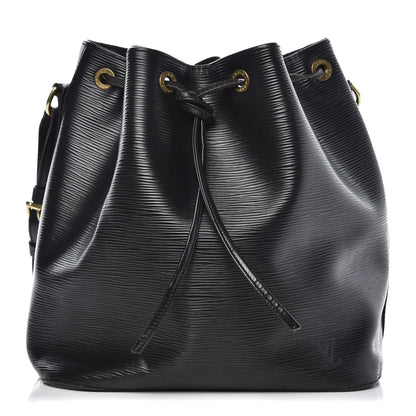 Louis Vuitton Epi Petit Noe Black 1 of 8