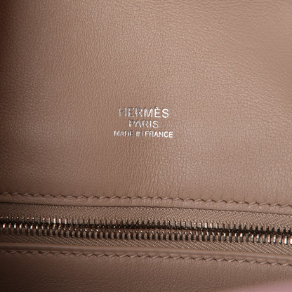 Hermes Veau Swift Sac Berline 28 Rose Sakura Argile 6 of 11
