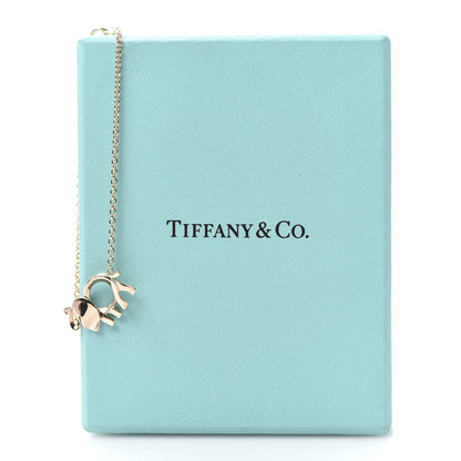 Tiffany 18K Rose Gold Diamond Save the Wild Elephant Bracelet 6 of 6