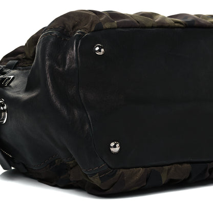 Prada Tessuto Nylon Gaufre Camouflage Tote Mimetico 8 of 10