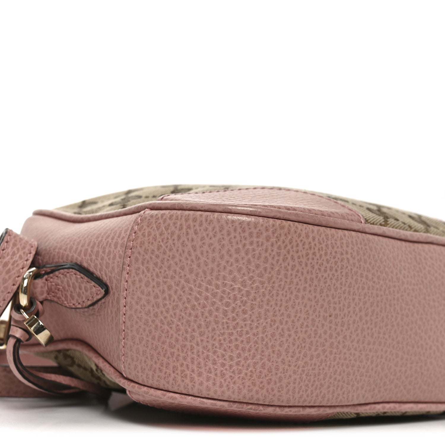 Gucci Monogram Mini Bree Messenger Bag Beige Soft Pink 9 of 10