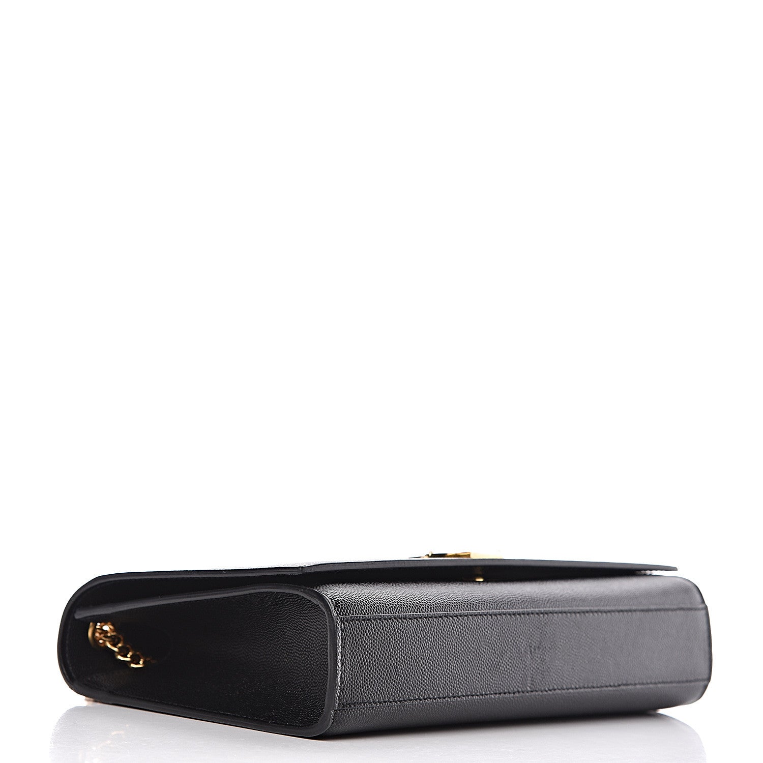 Saint Laurent Grain De Poudre Medium Classic Monogram Kate Satchel Black 4 of 14