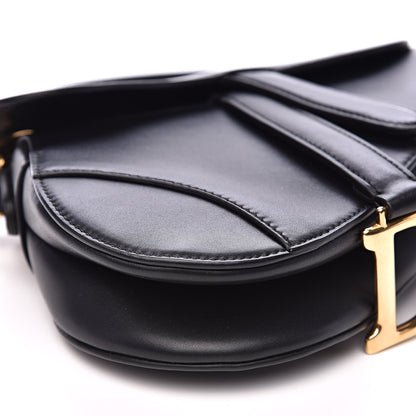 Christian Dior Calfskin Mini Saddle Bag Black 8 of 10