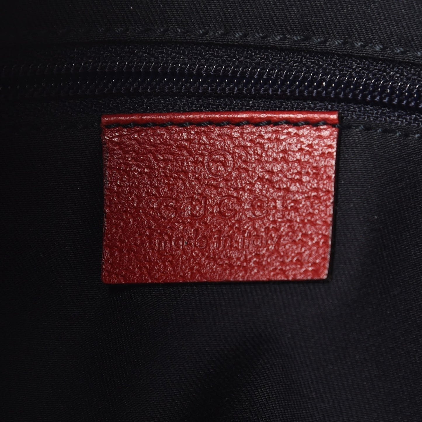 Monogram Medium Abbey D Ring Hobo Navy Red