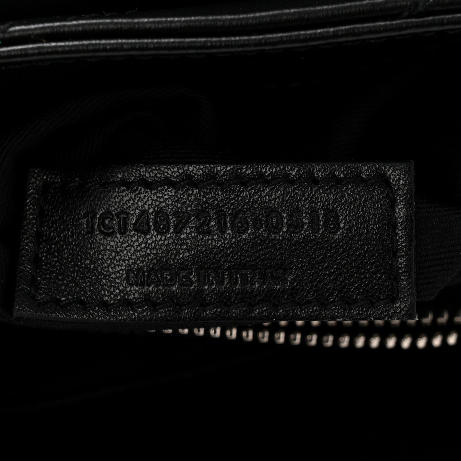 Saint Laurent Calfskin Y Quilted Monogram Medium Loulou Chain Satchel Black 7 of 10