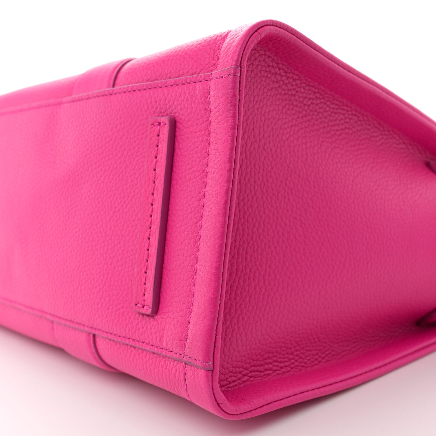 Marc Jacobs Grained Calfskin Large The Tote Bag Hot Pink 10 of 11
