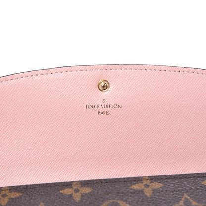 Louis Vuitton Monogram Emilie Wallet Rose Ballerine 6 of 8