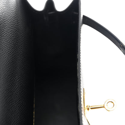 Hermes Epsom Kelly Sellier 28 Black 12 of 12