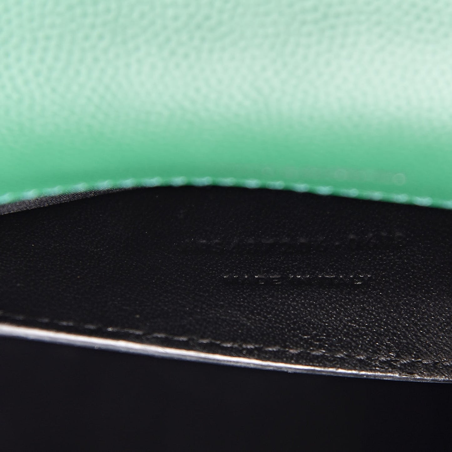 Grain De Poudre Textured Mixed Matelasse Triquilt Medium Monogram Satchel Green